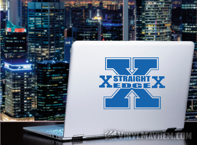Straight Edge vinyl sticker