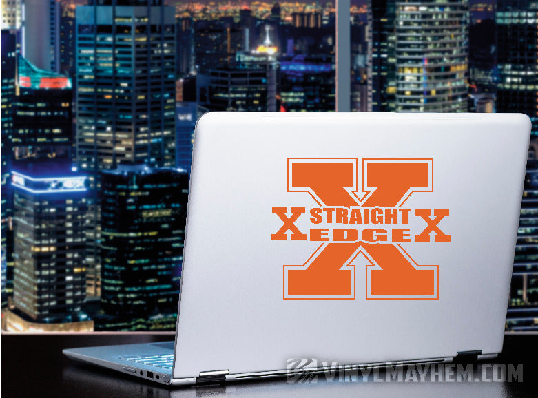 Straight Edge vinyl sticker