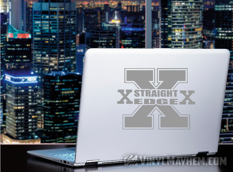 Straight Edge vinyl sticker