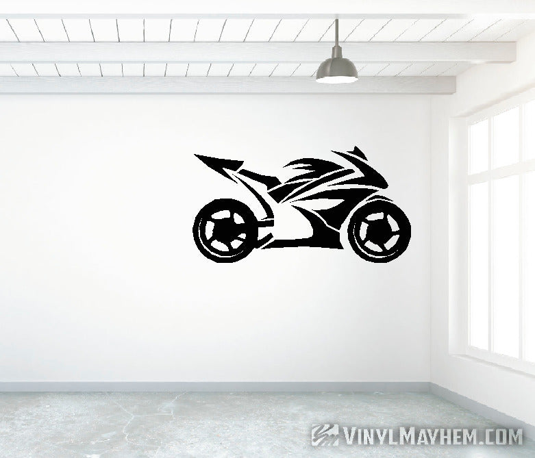 Street Bike tribal vinyl sticker
