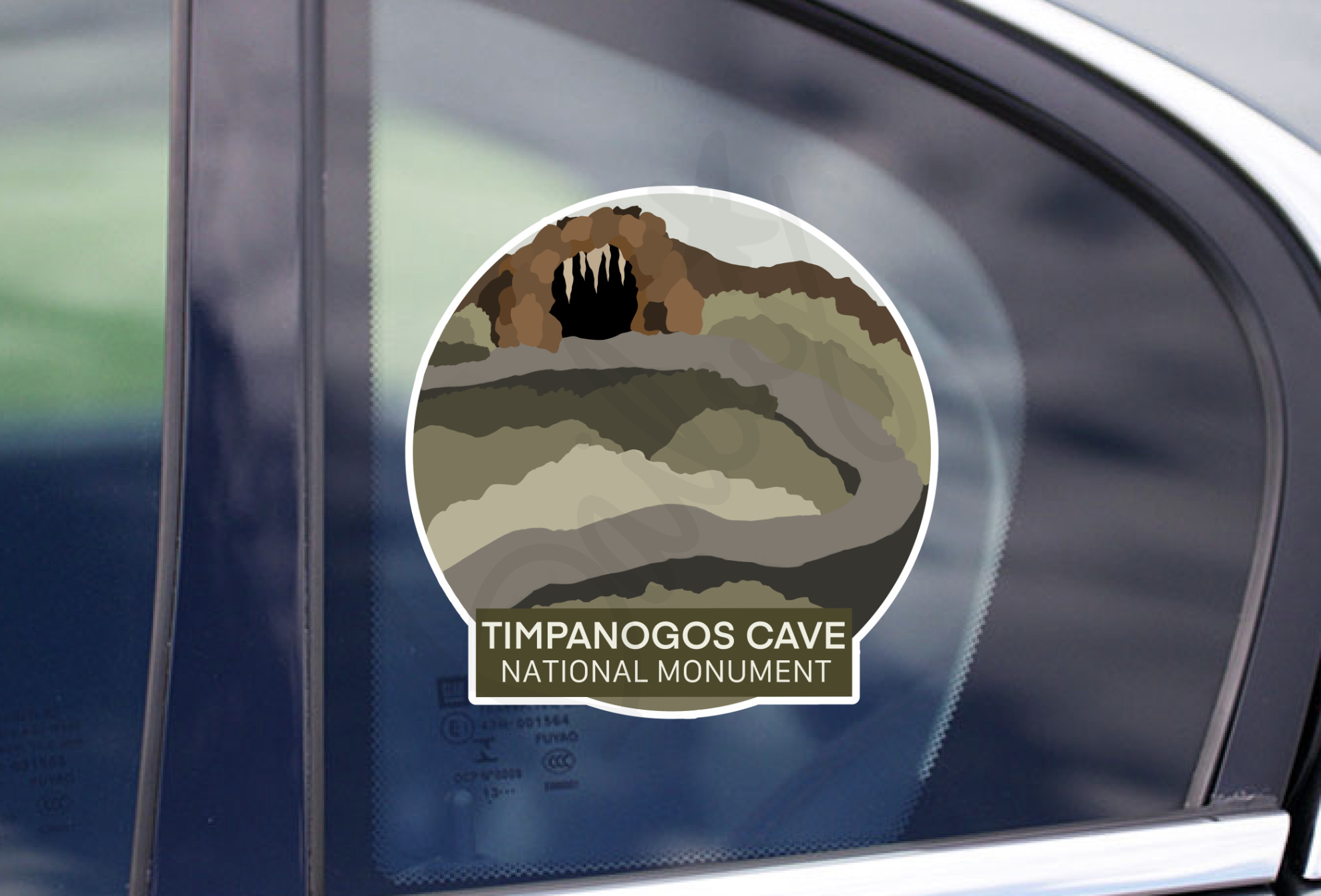 Timpanogos Cave National Monument sticker