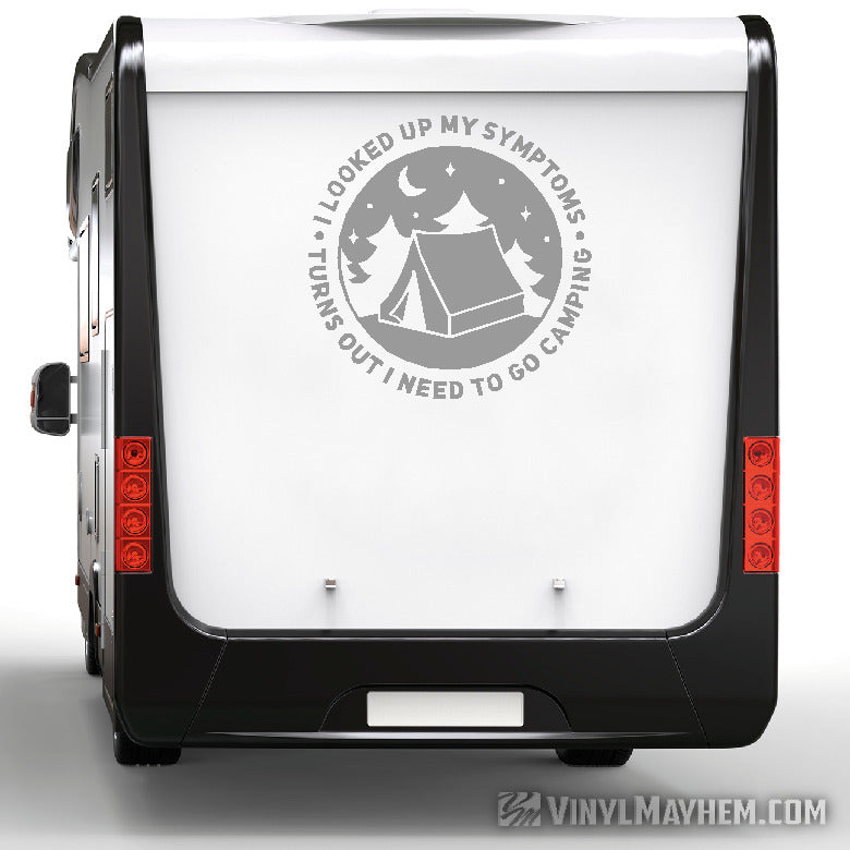 Turns Out I Need To Go Camping vinyl sticker