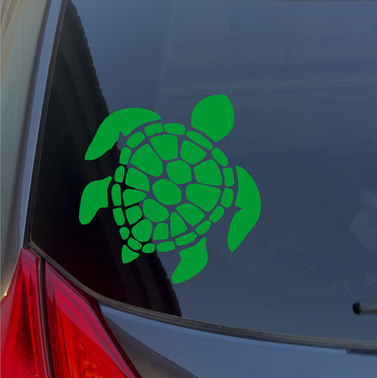 Sea Turtle detailed shell vinyl sticker