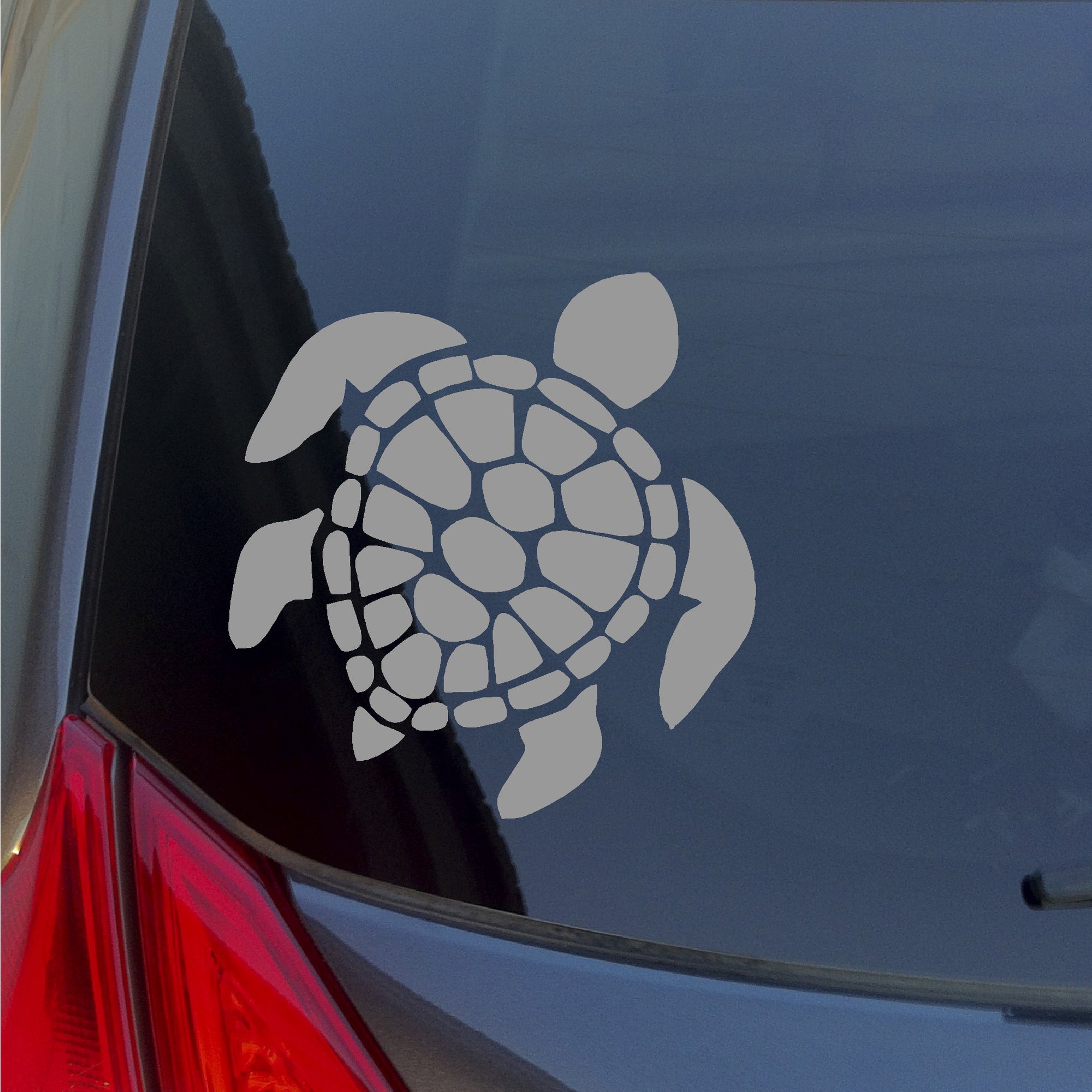 Sea Turtle detailed shell car truck laptop bottle vinyl sticker decal ...