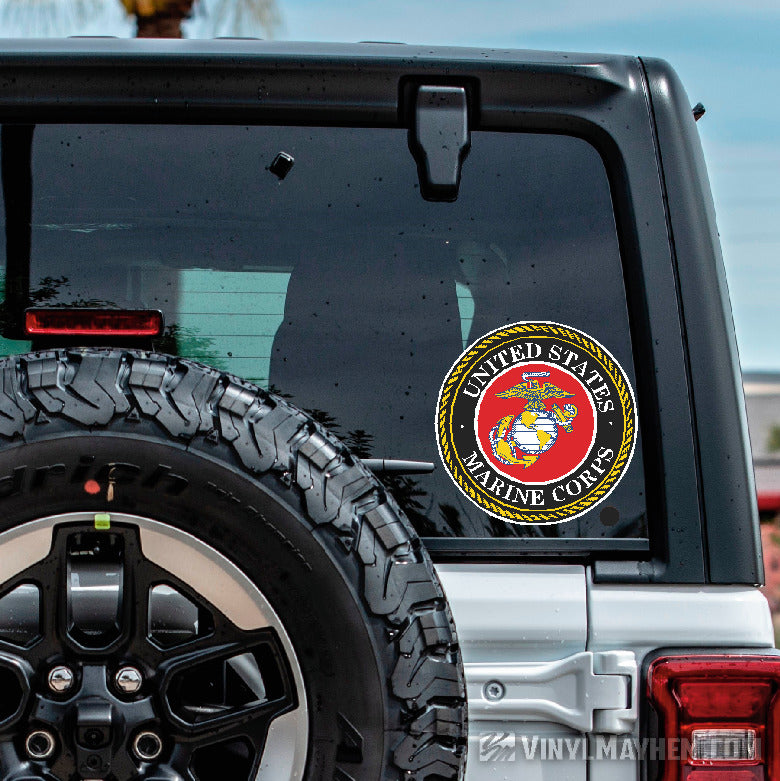 United States Marine Corps emblem sticker