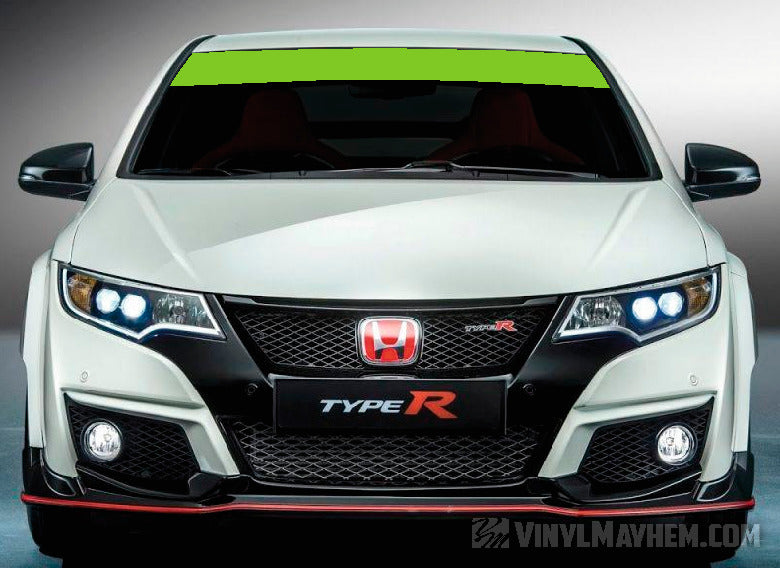 Buy Vinyl Windshield Visor Sun Strip kit for cars trucks and SUV&#39;s