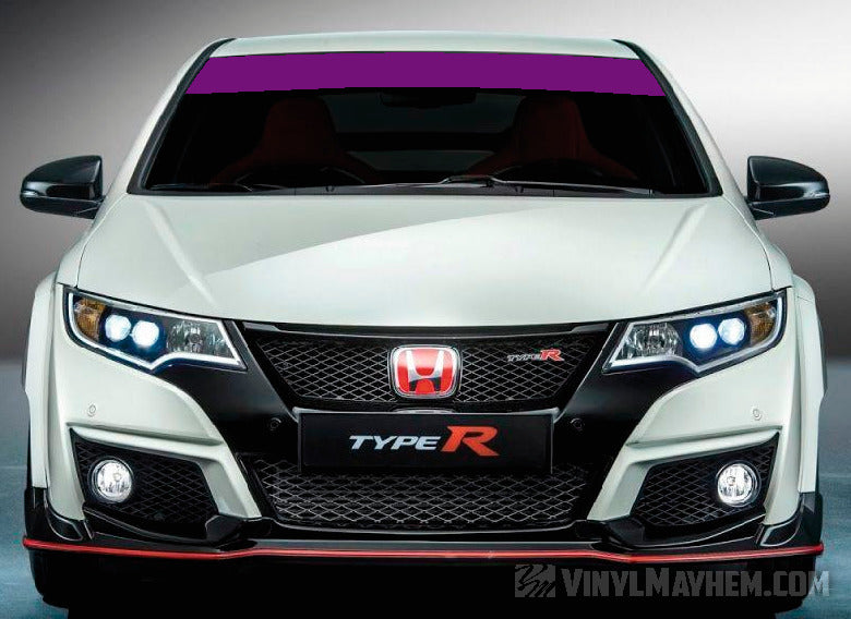 Vinyl Windshield Visor Sun Strip kit for cars trucks and SUV&#39;s in CA