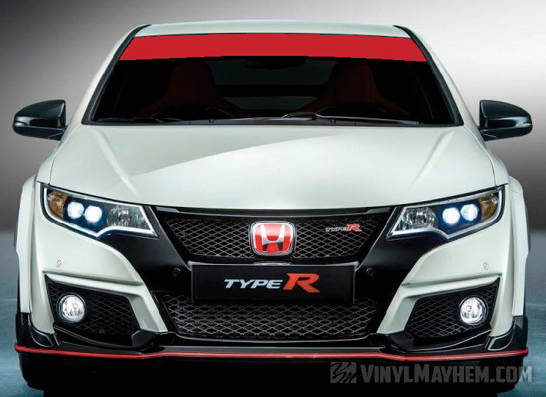 Vinyl Windshield Visor Sun Strip kit for cars trucks and SUV&#39;s