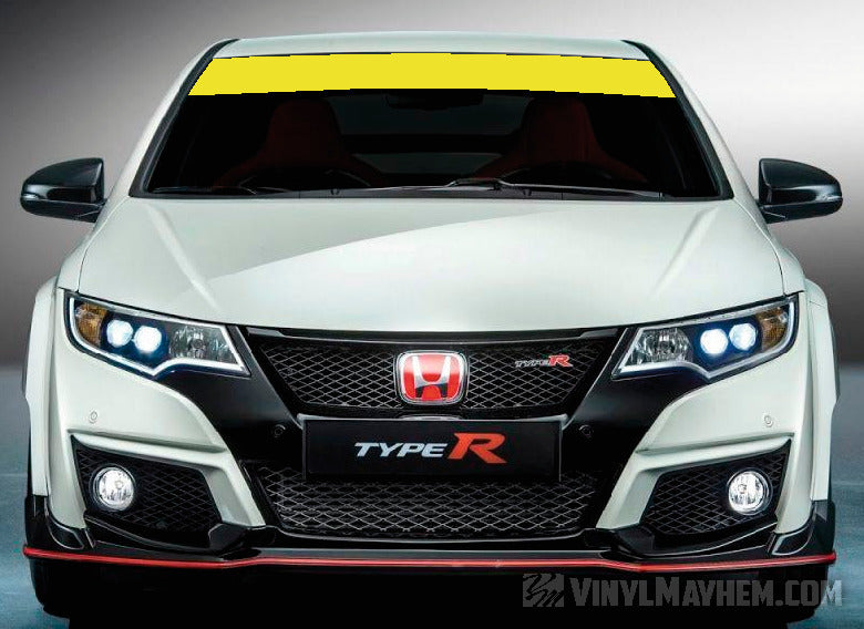 Vinyl Windshield Visor Sun Strip kit for cars trucks and SUV&#39;s online