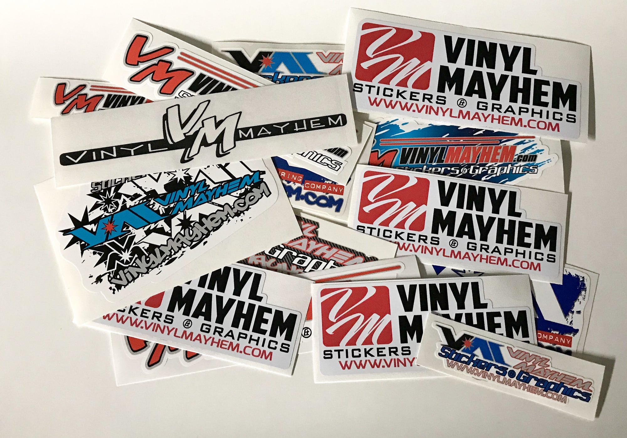 Vinyl Mayhem sticker pack