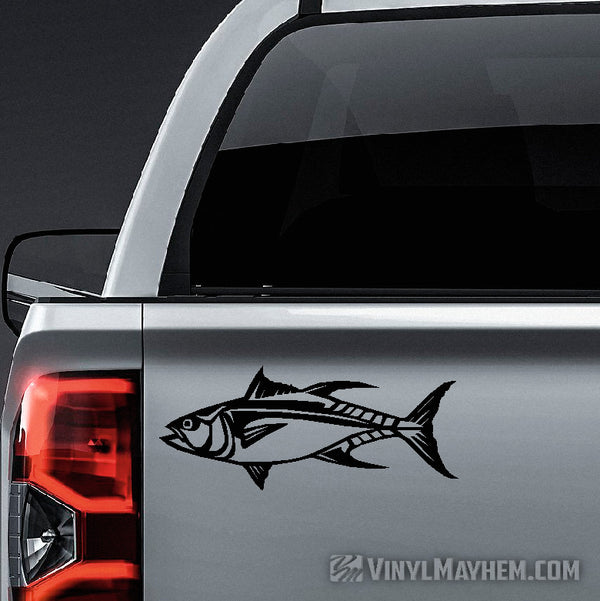 4x Deep Sea Fish Stickers Yellow Fin Tuna Fish/barracuda Fish/marlin Fish  Saltwater Rare Fish Decals Pvc Vinyl Decals - Car Stickers - AliExpress