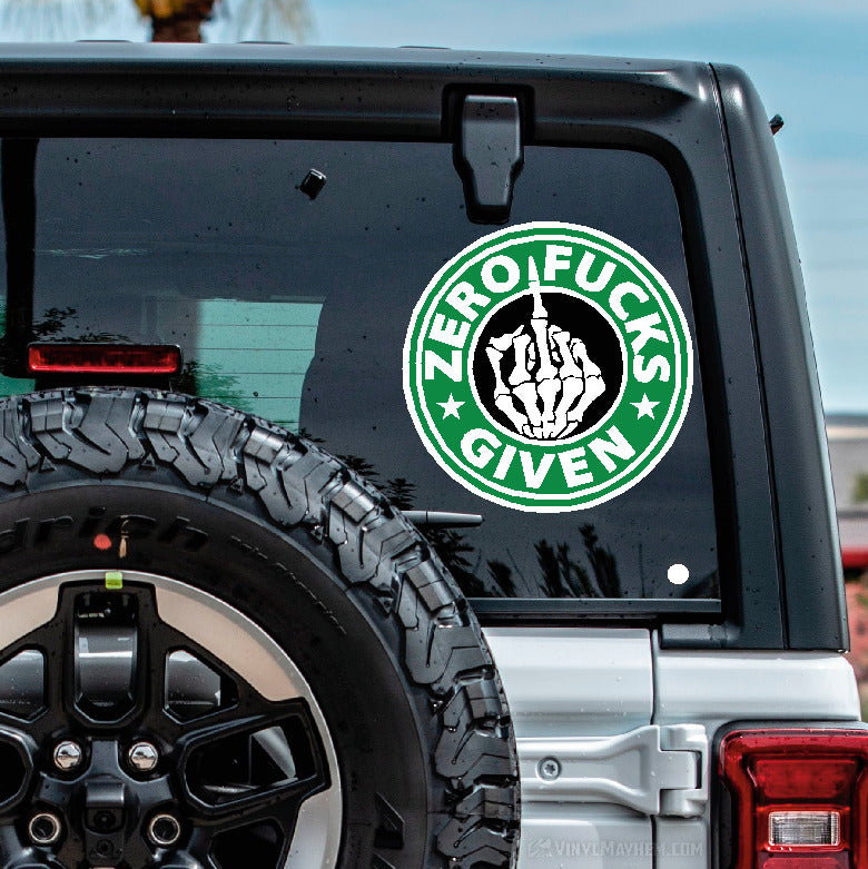 Skeleton Starbucks Vinyl Decal Starbucks Logo Vinyl Sticker