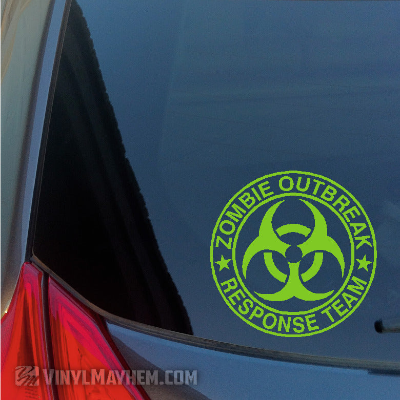Zombie Car Window Stickers & Decals - Vinyl Mayhem