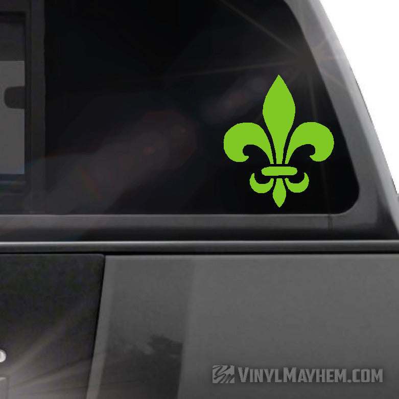 Fleur-de-lis vinyl sticker, Decorative Decals