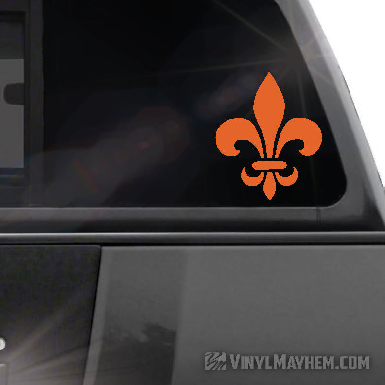 Fleur-de-lis vinyl sticker