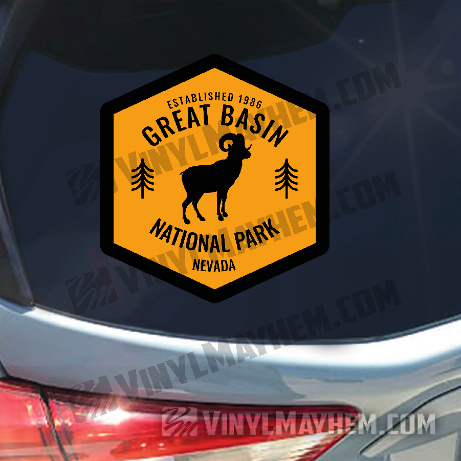 Great Basin National Park Nevada sticker