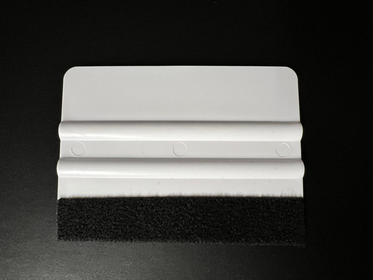 Felt Wrapped Squeegee white vinyl applicator