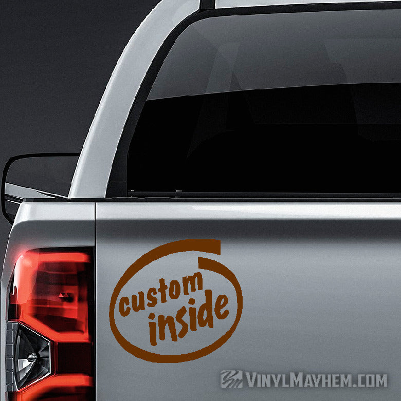 Custom Car Window Graphics