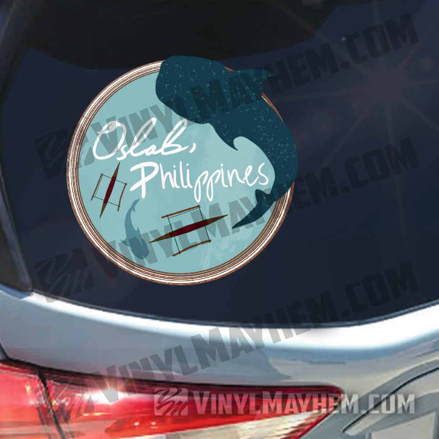 Oslob Philippines Whale Shark sticker