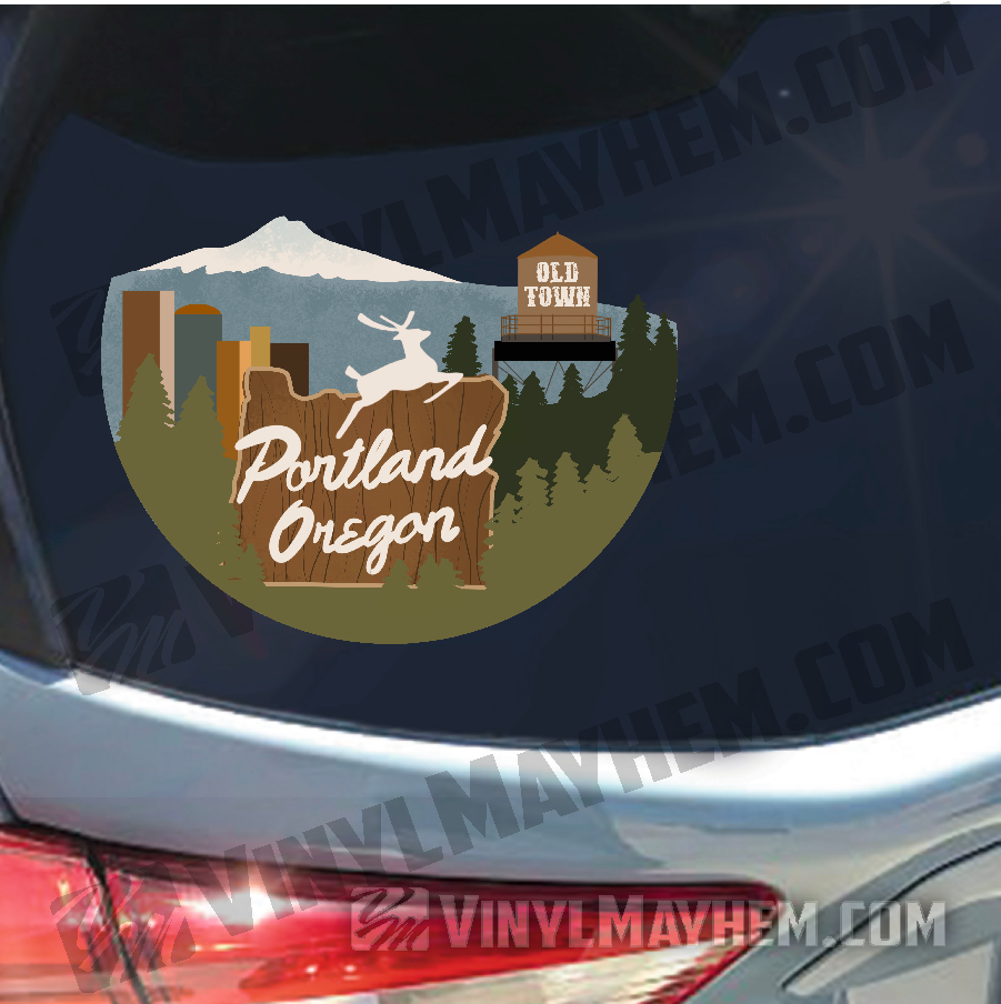 Portland Oregon sticker