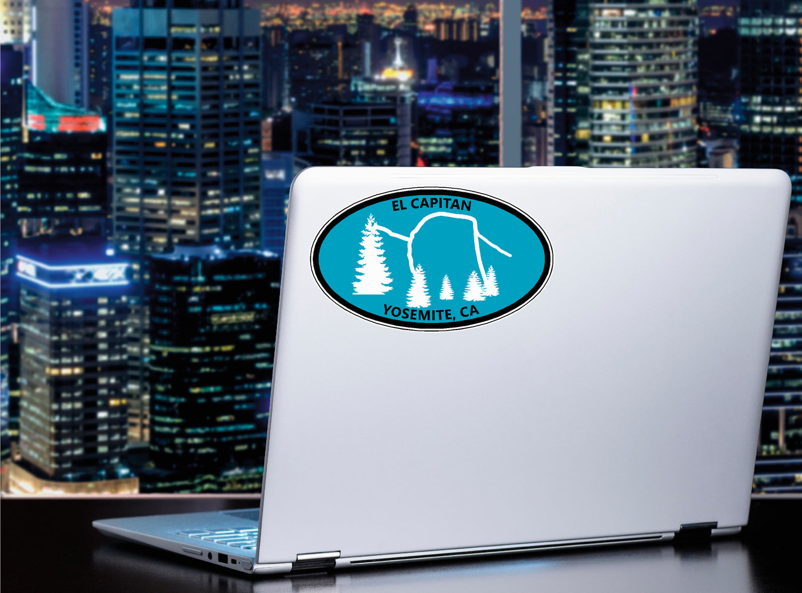 Yosemite National Park El Capitan oval sticker